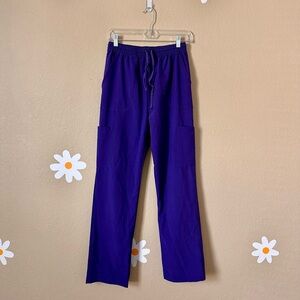 Scrubaid Scrub Pants Women’s Medium Royal Four Way Stretch Drawstring Healthcare